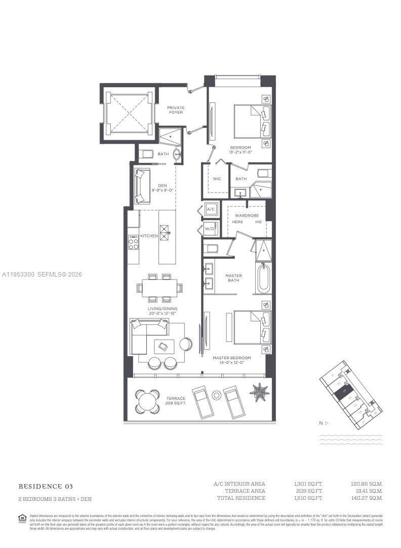 650 NE 32th St #2703 Miami, FL 33137