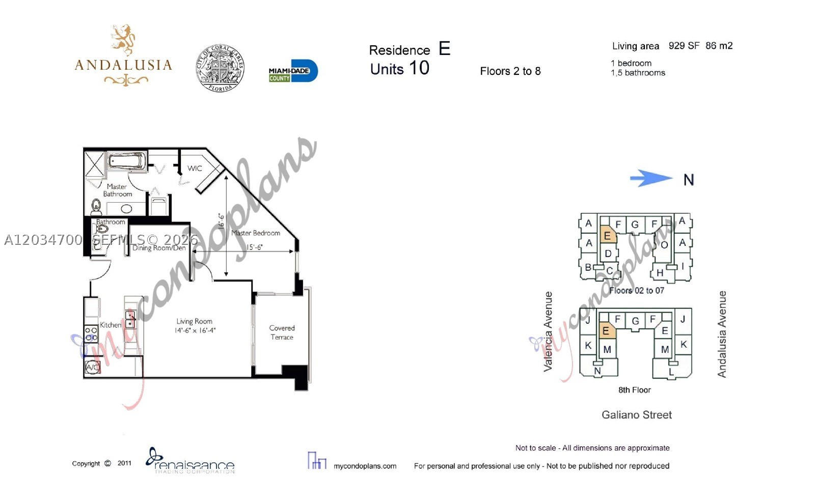 100 Andalusia Ave #410 Coral Gables, FL 33134