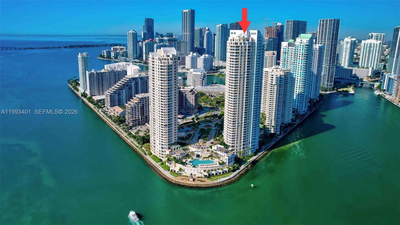 848 Brickell Key Dr #2605 Miami, FL 33131