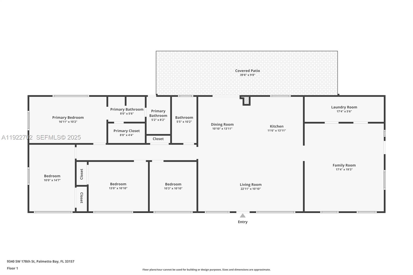 9340 SW 178th St Palmetto Bay, FL 33157