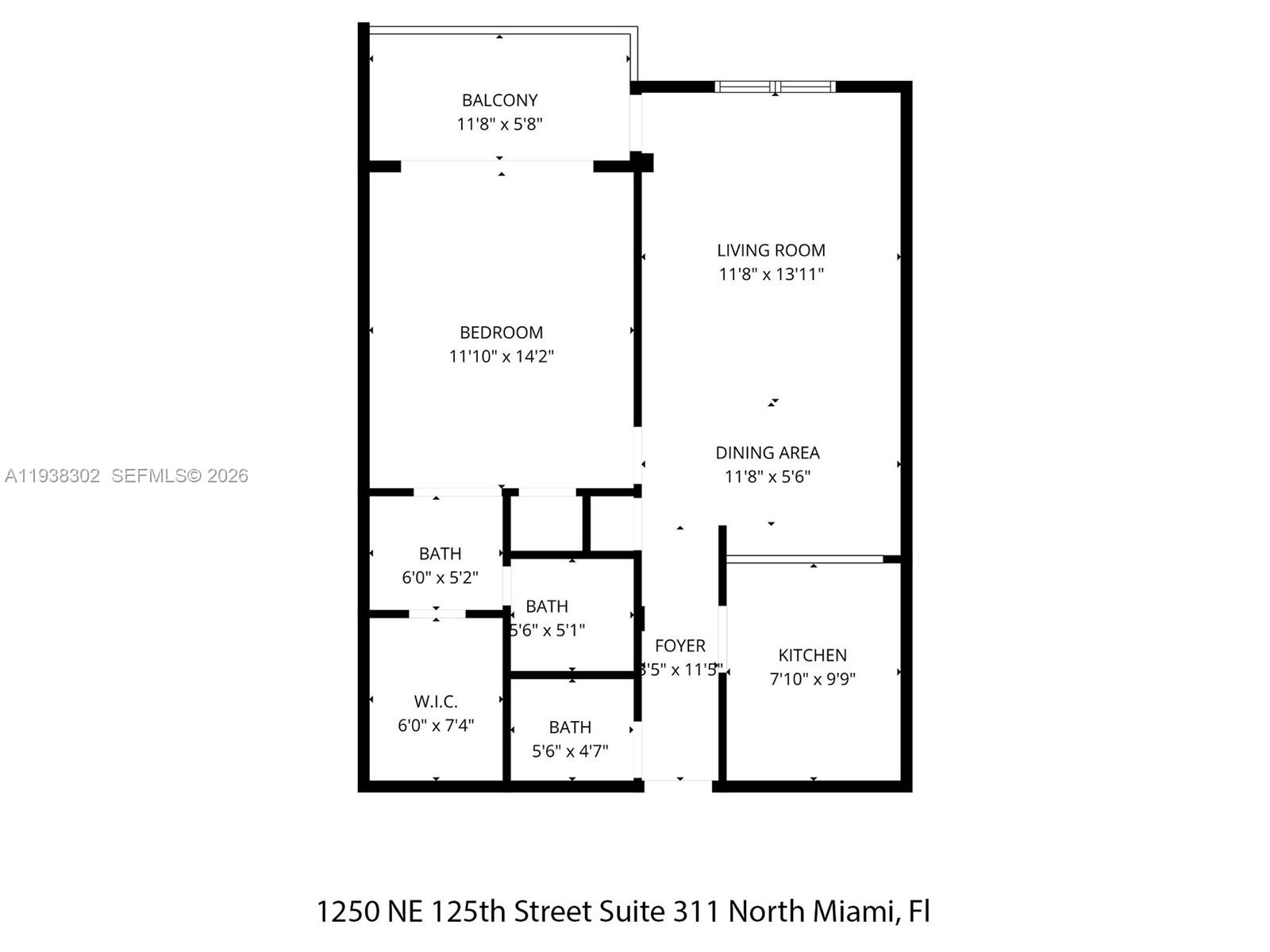 1250 NE 125th St #311C North Miami, FL 33161
