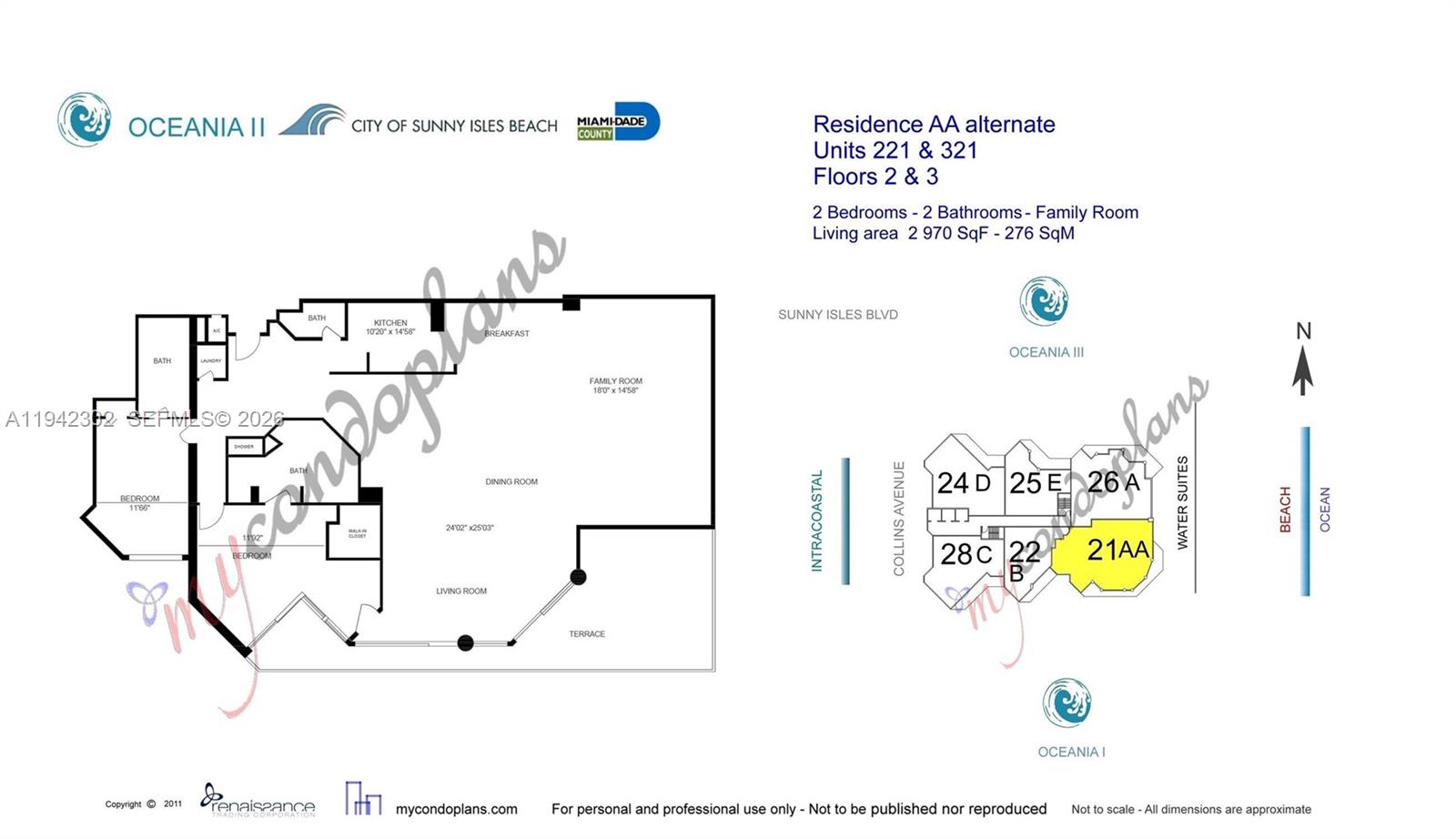 16445 Collins Ave #321 Sunny Isles Beach, FL 33160