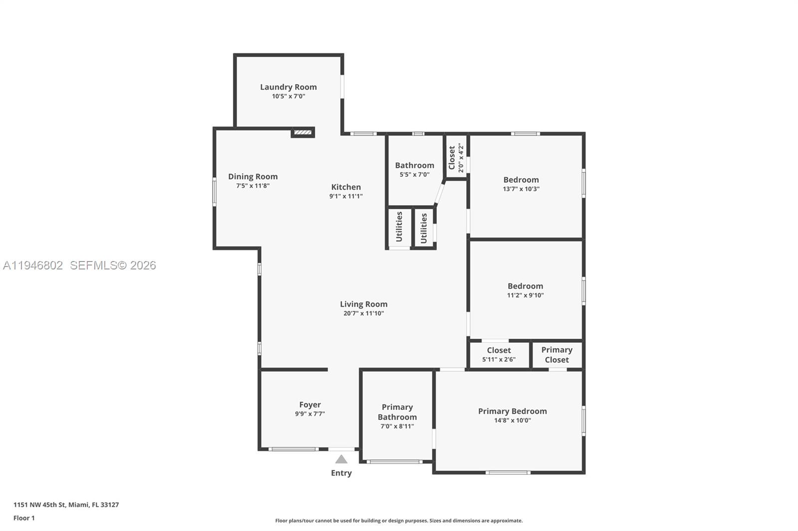 1151 NW 45th St Miami, FL 33127