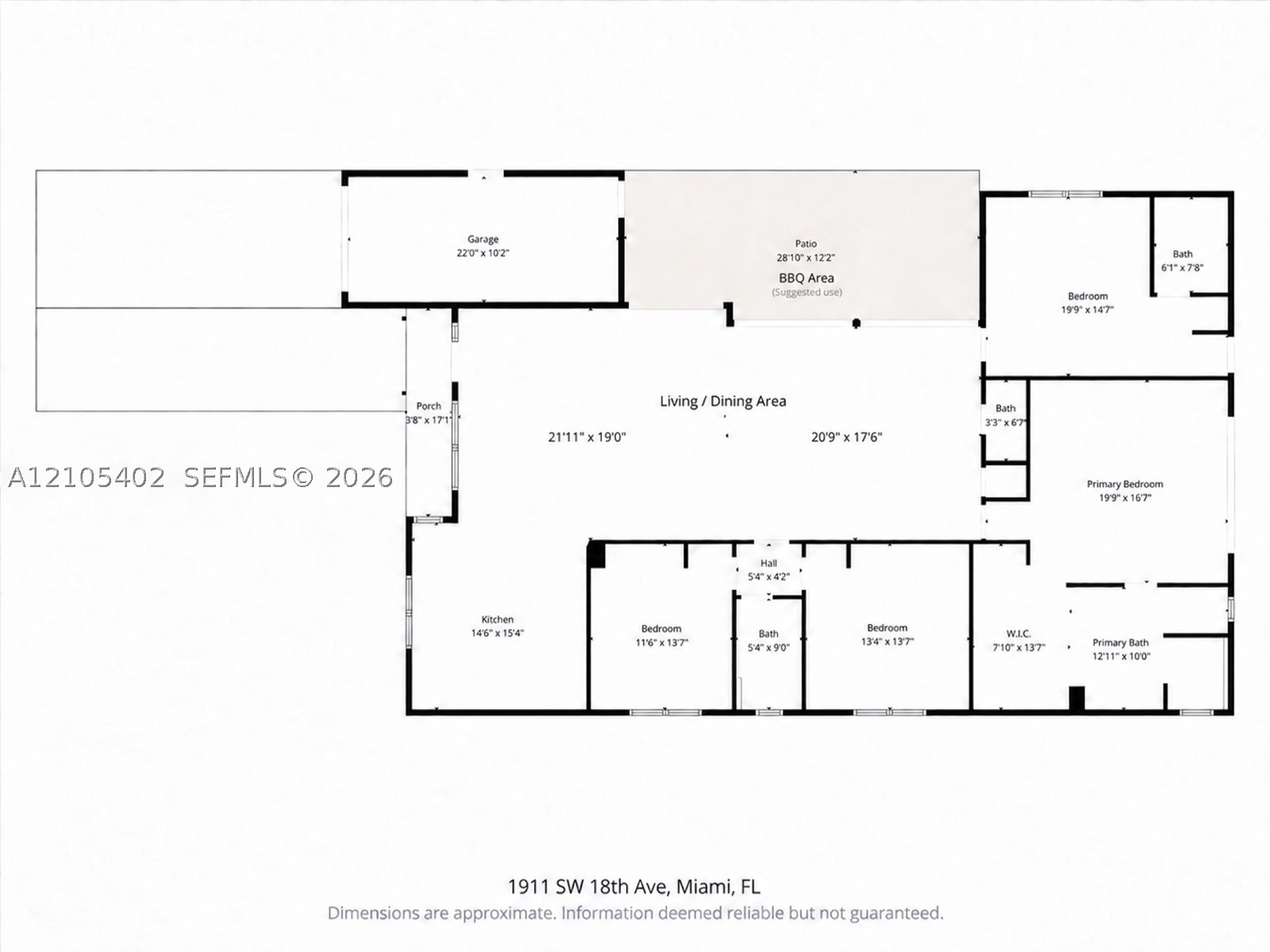 1911 SW 18th Ave Miami, FL 33145