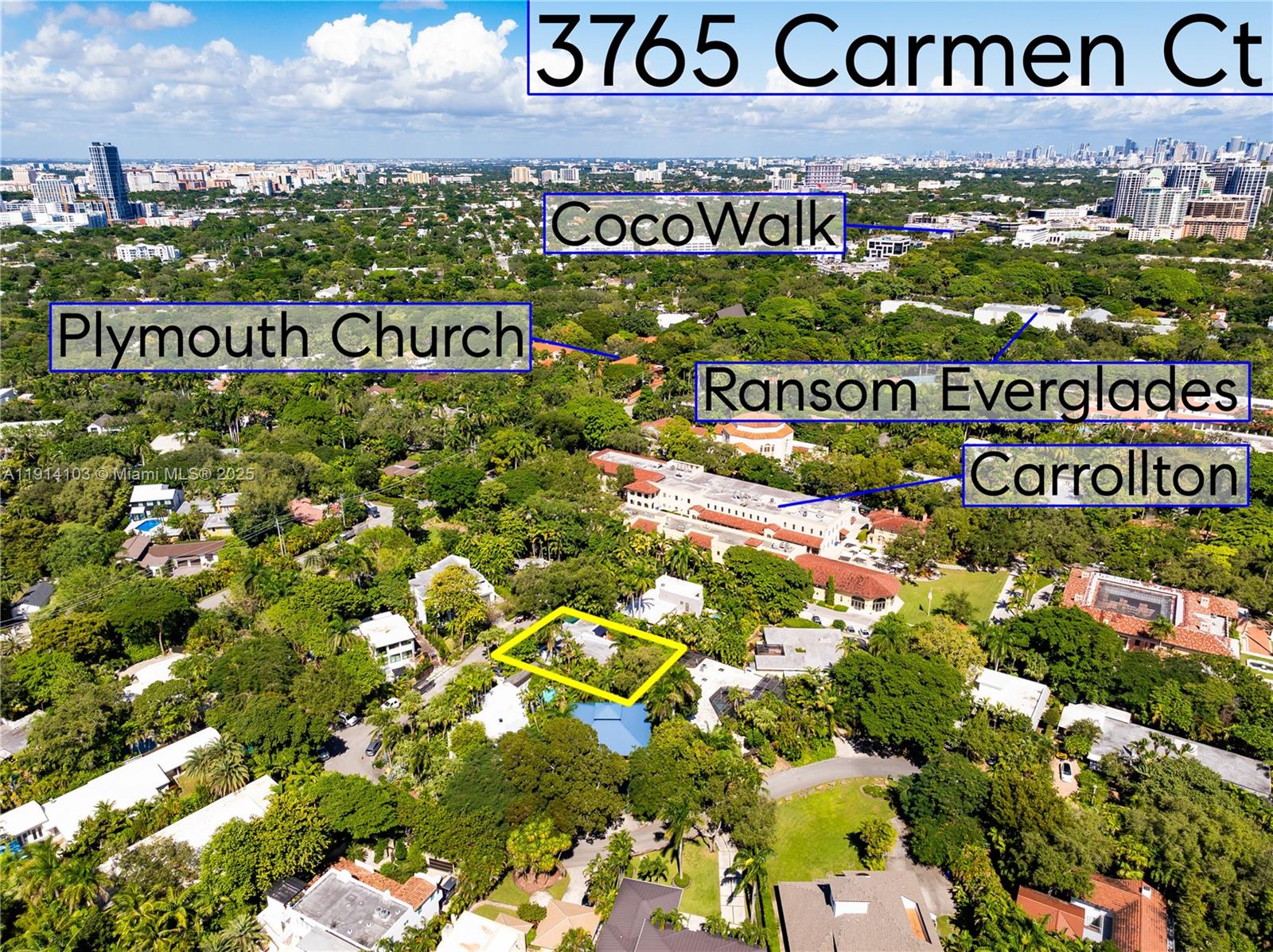 3765 Carmen Ct Coconut Grove, FL 33133