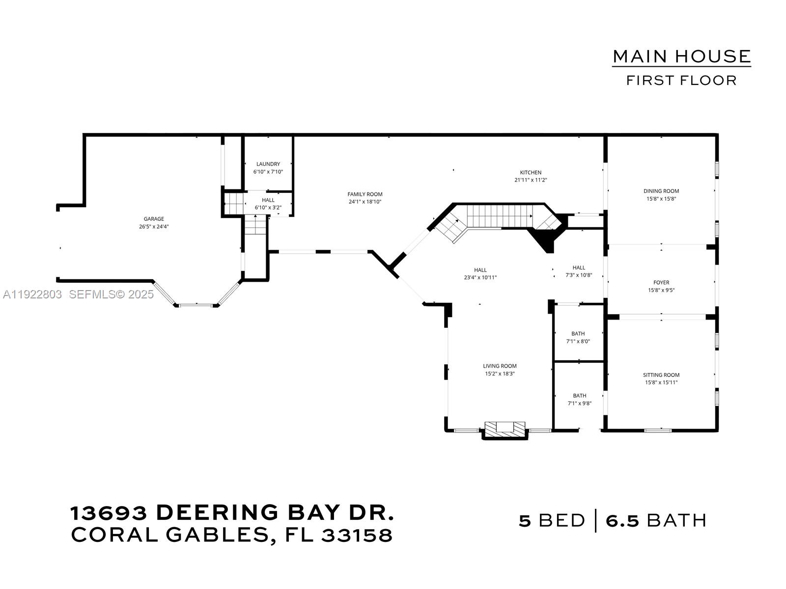 13693 Deering Bay Dr Coral Gables, FL 33158