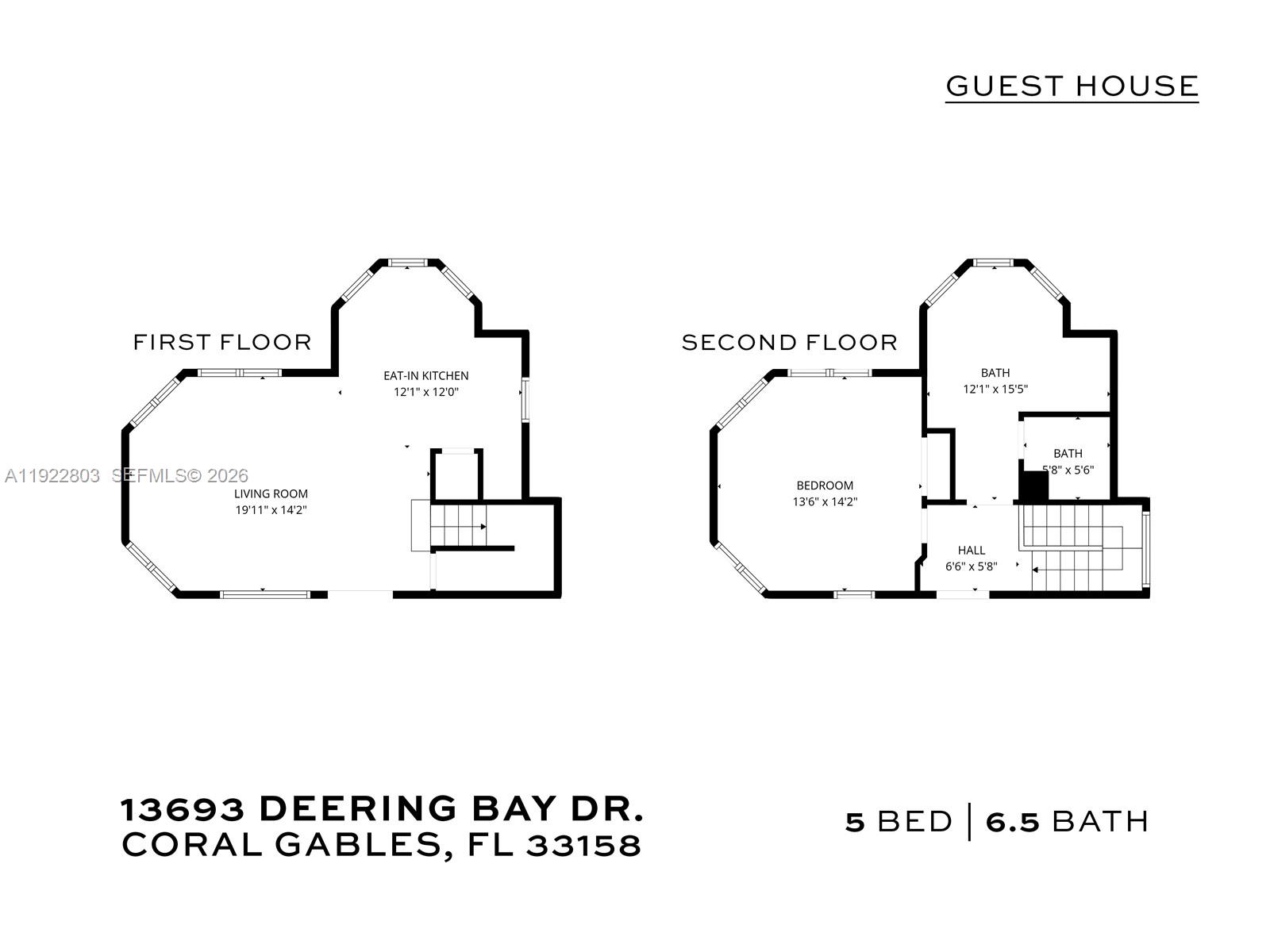 13693 Deering Bay Dr Coral Gables, FL 33158