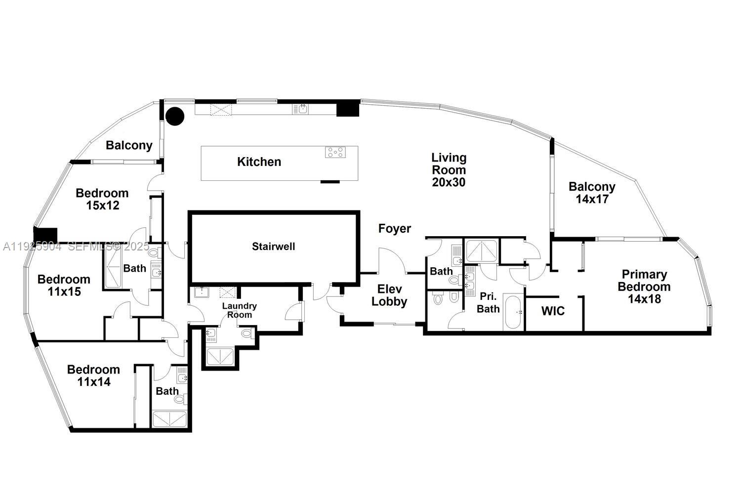 15701 Collins Ave #3701 Sunny Isles Beach, FL 33160