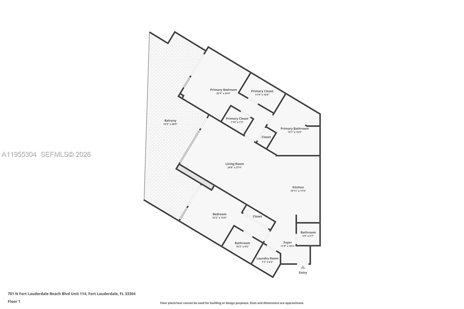 701 N Fort Lauderdale Bch Blvd #114 Fort Lauderdale, FL 33304