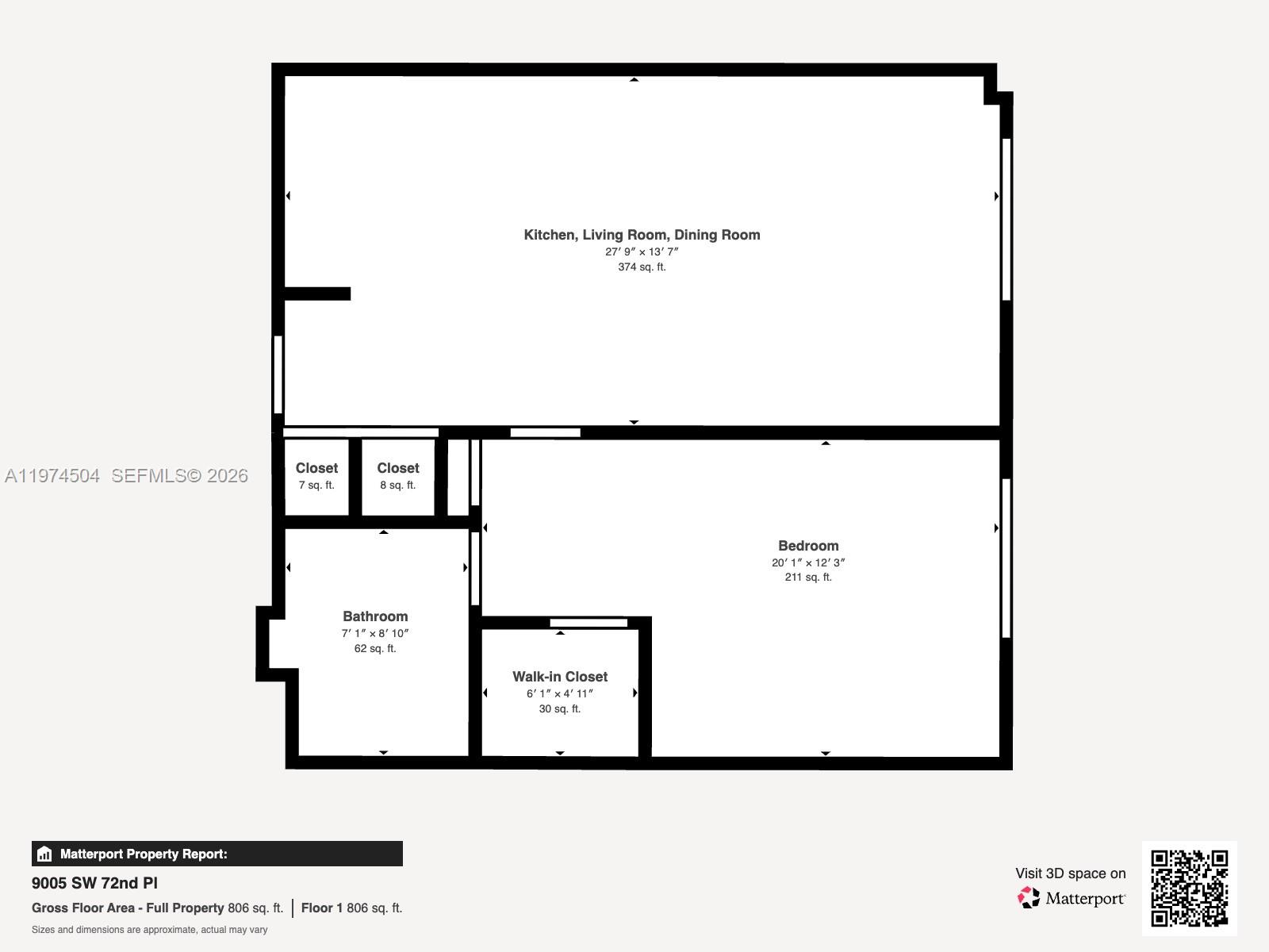 7290 SW 90th St #308 Miami, FL 33156