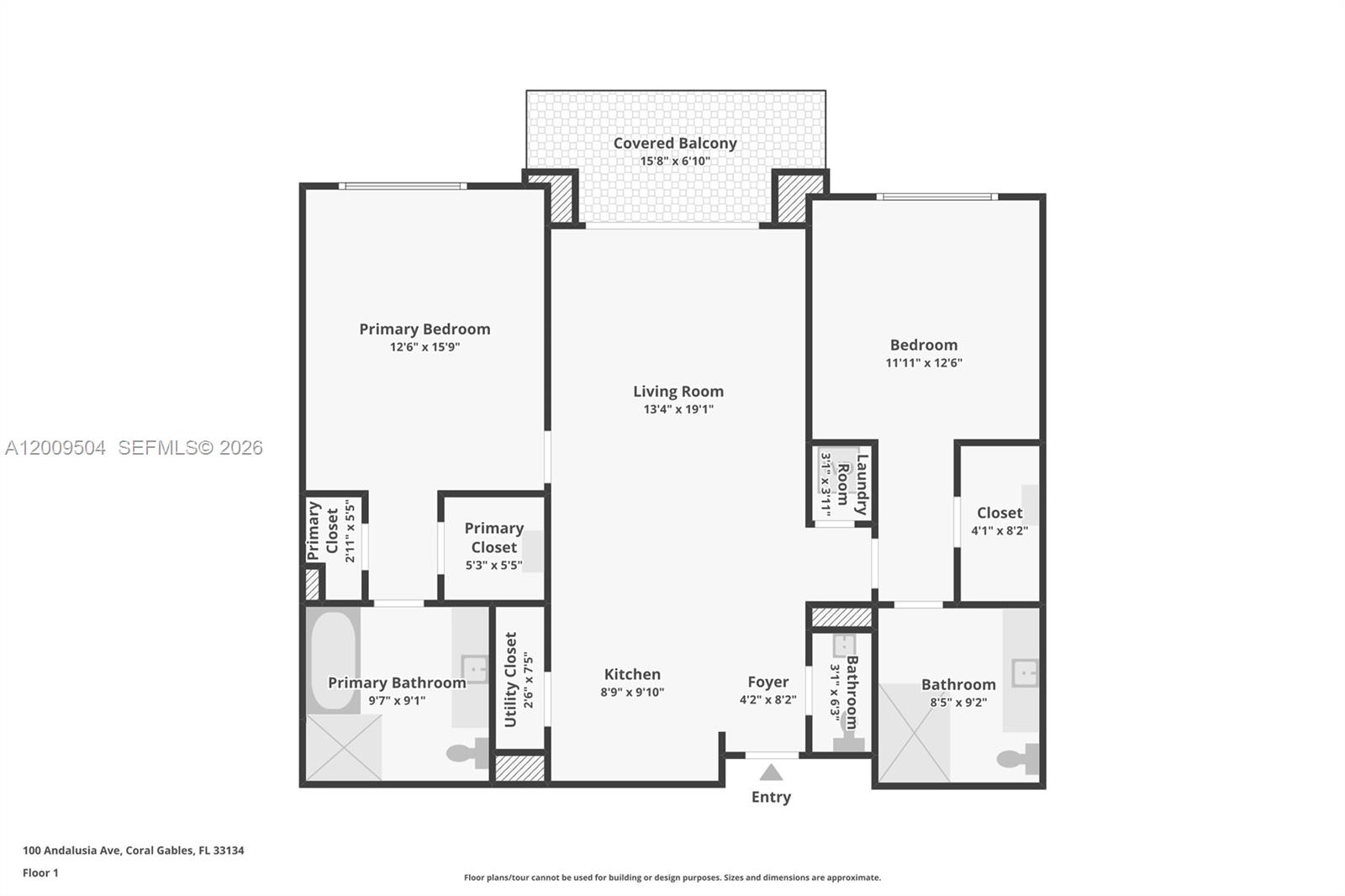 100 Andalusia #301 Coral Gables, FL 33134