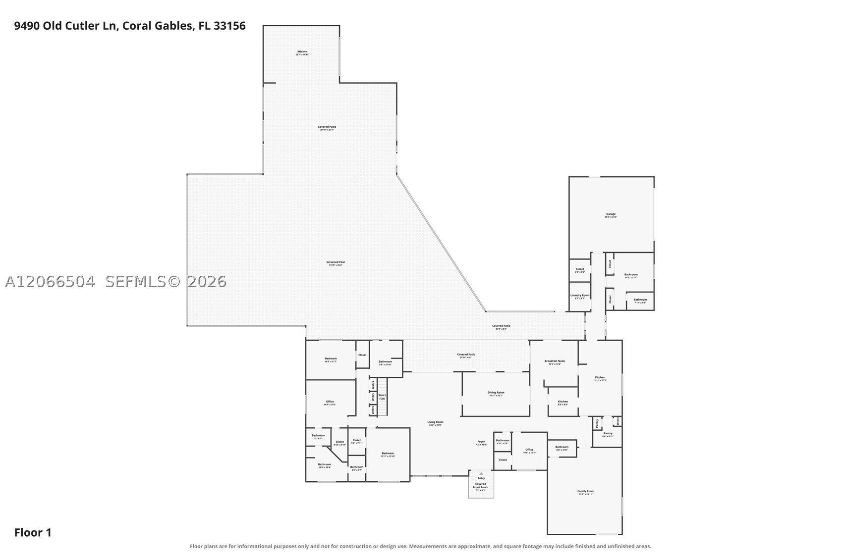 9490 Old Cutler Ln Coral Gables, FL 33156
