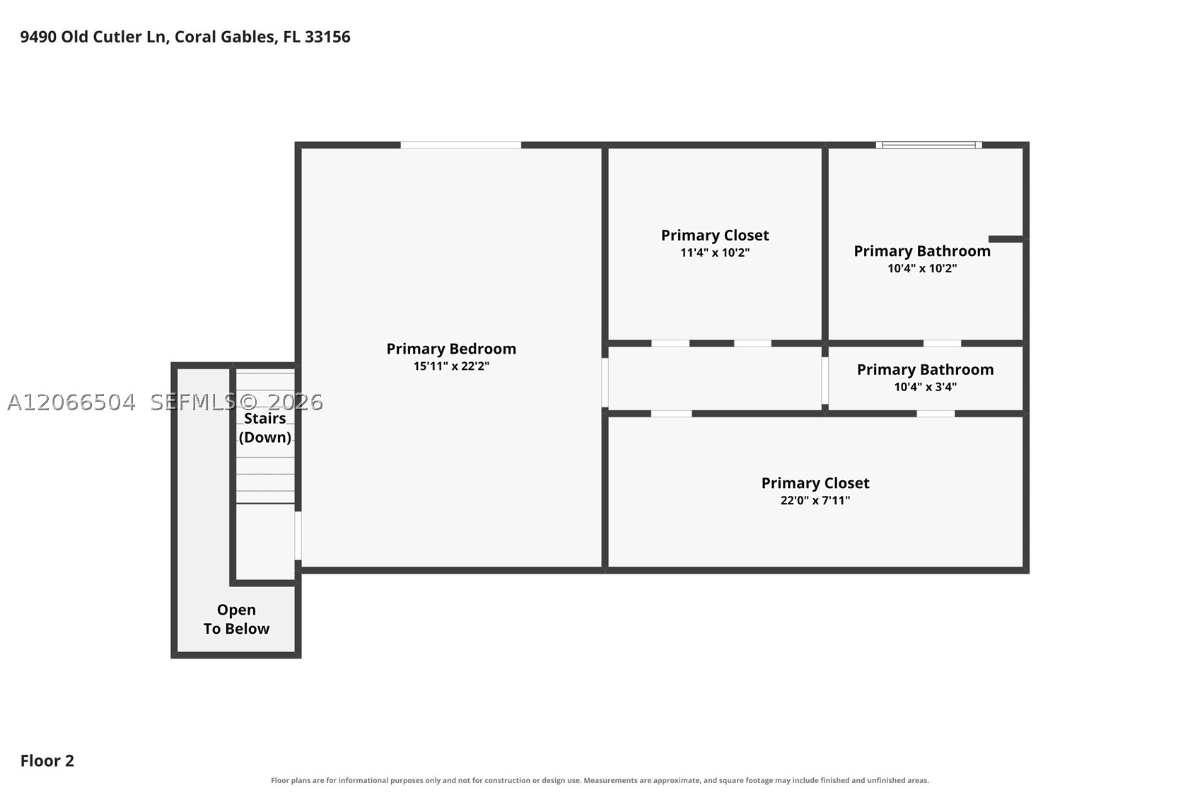 9490 Old Cutler Ln Coral Gables, FL 33156