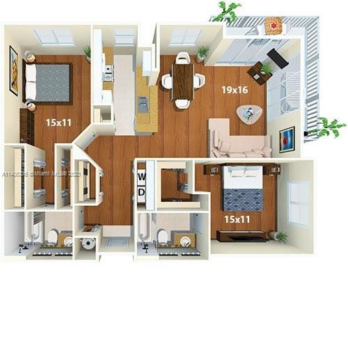 1111 Brickell Bay Dr #3012