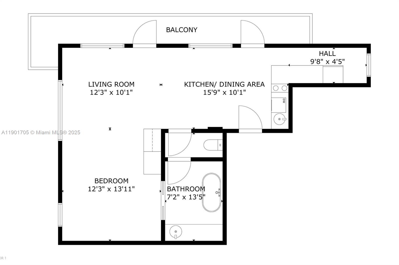 1024 Ocean Dr #A301 Miami Beach, FL 33139