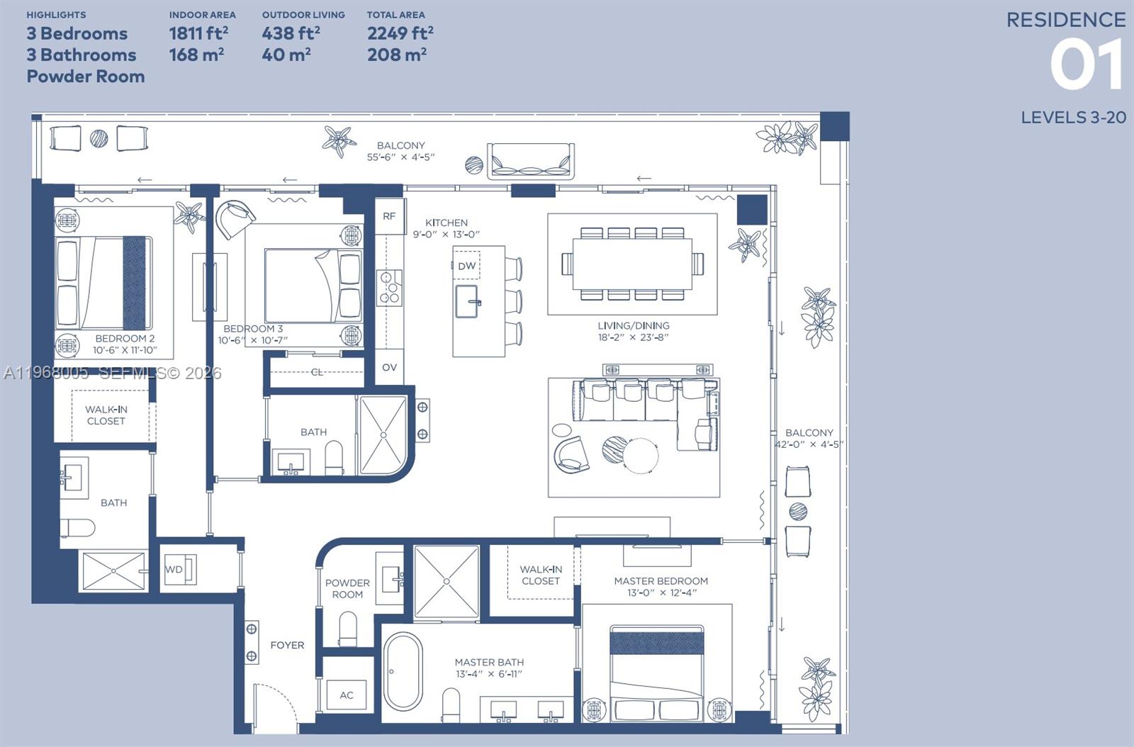 2678 Tigertail Ave #1501 Miami, FL 33133