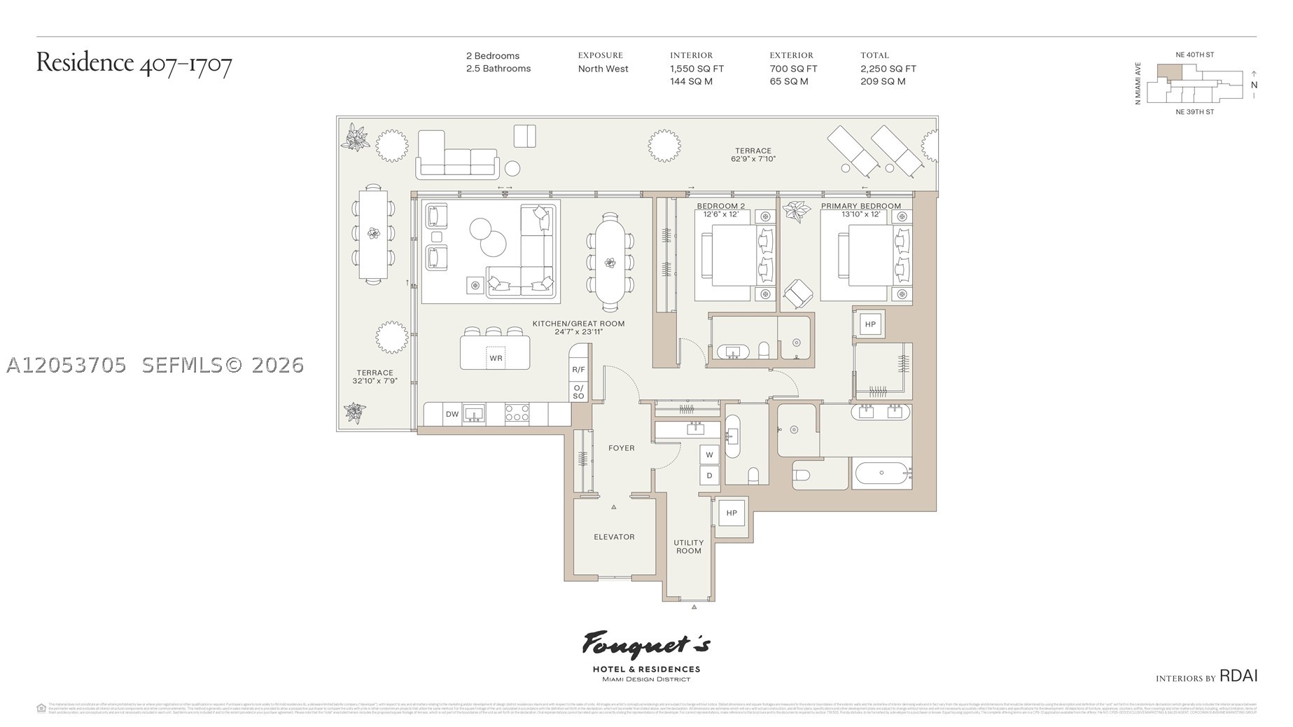 3995 N Miami Ave #707 Miami, FL 33137