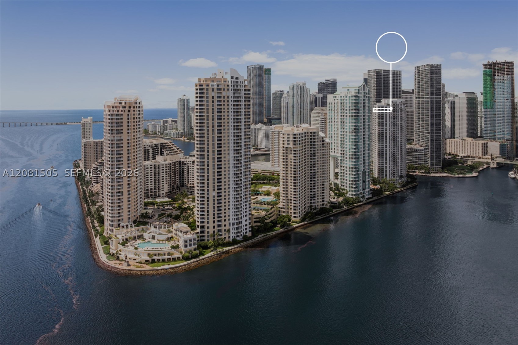 901 Brickell Key Blvd #3708 Miami, FL 33131
