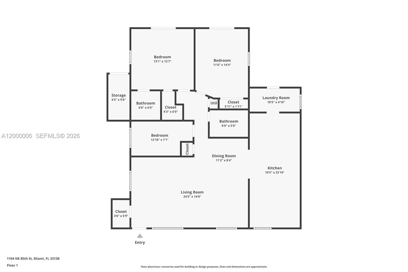 1104 NE 85th St Miami, FL 33138