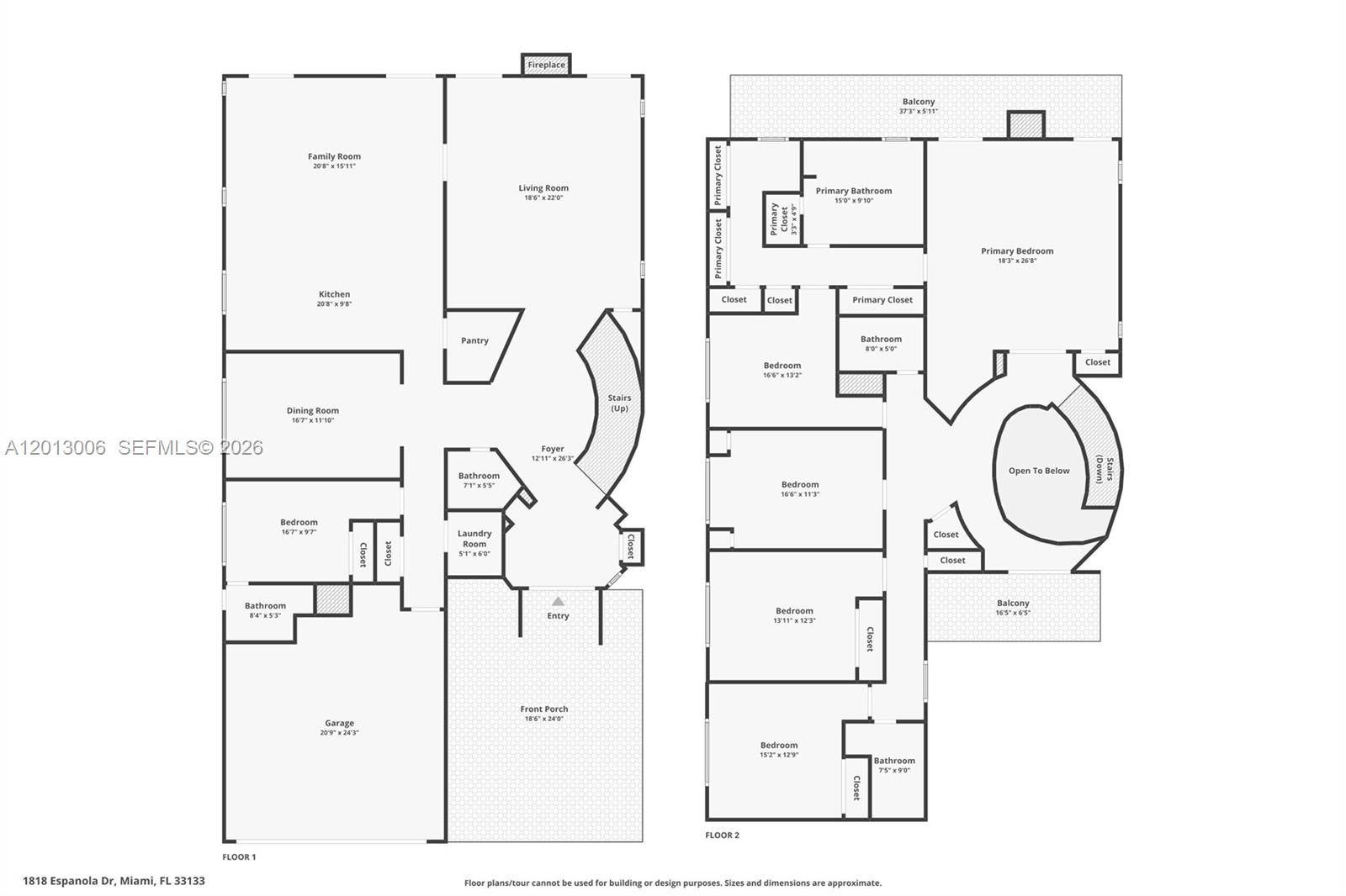 1818 Espanola Dr Miami, FL 33133