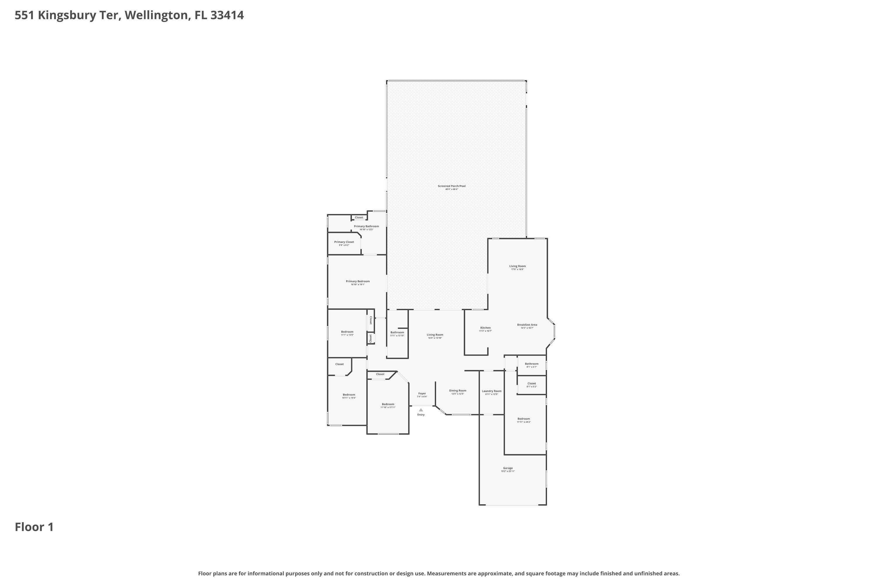 551 Kingsbury Wellington, FL 33414