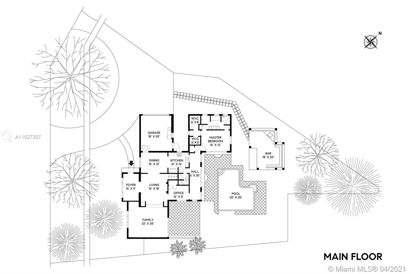 3013 Kirk St Coconut Grove, FL 33133