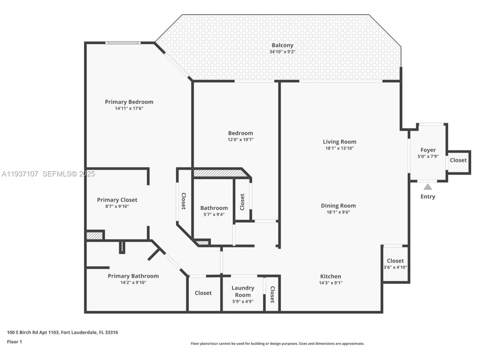 100 S Birch Rd #1103F Fort Lauderdale, FL 33316