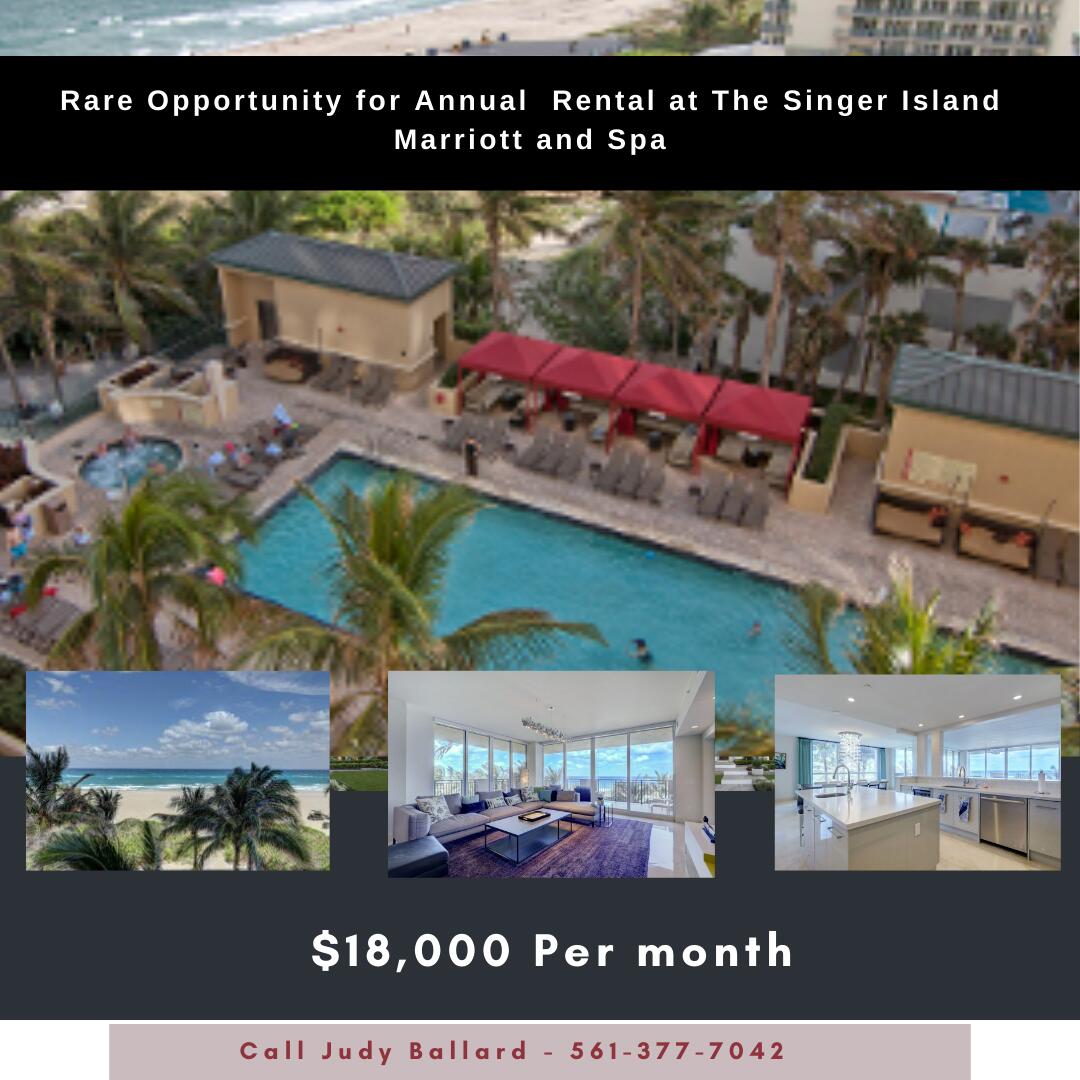 3800 N Ocean #452 Singer Island, FL 33404