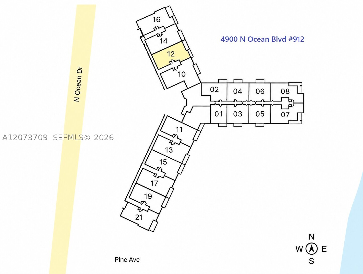 4900 N Ocean Blvd #912 Lauderdale By The Sea, FL 33308