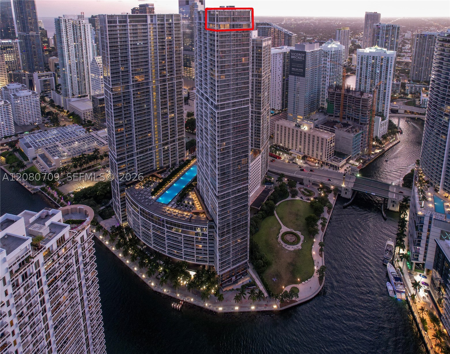 465 Brickell Ave #PH5701 Miami, FL 33131