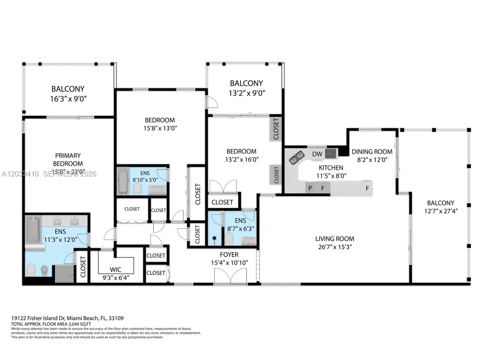 19122 Fisher Is #19122 Miami Beach, FL 33109