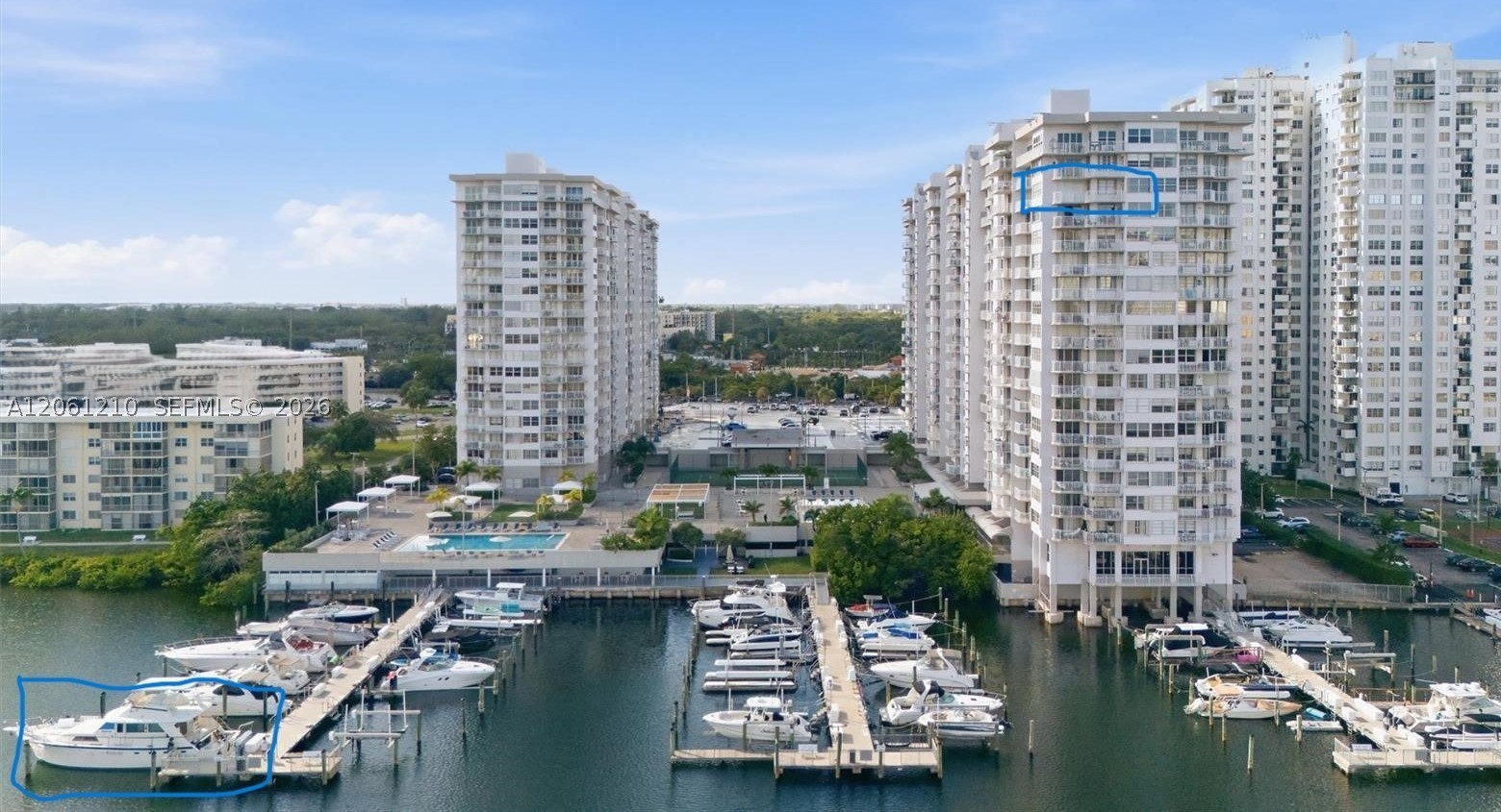 18081 Biscayne Blvd Boat Slip & Unit #1805 Aventura, FL 33160