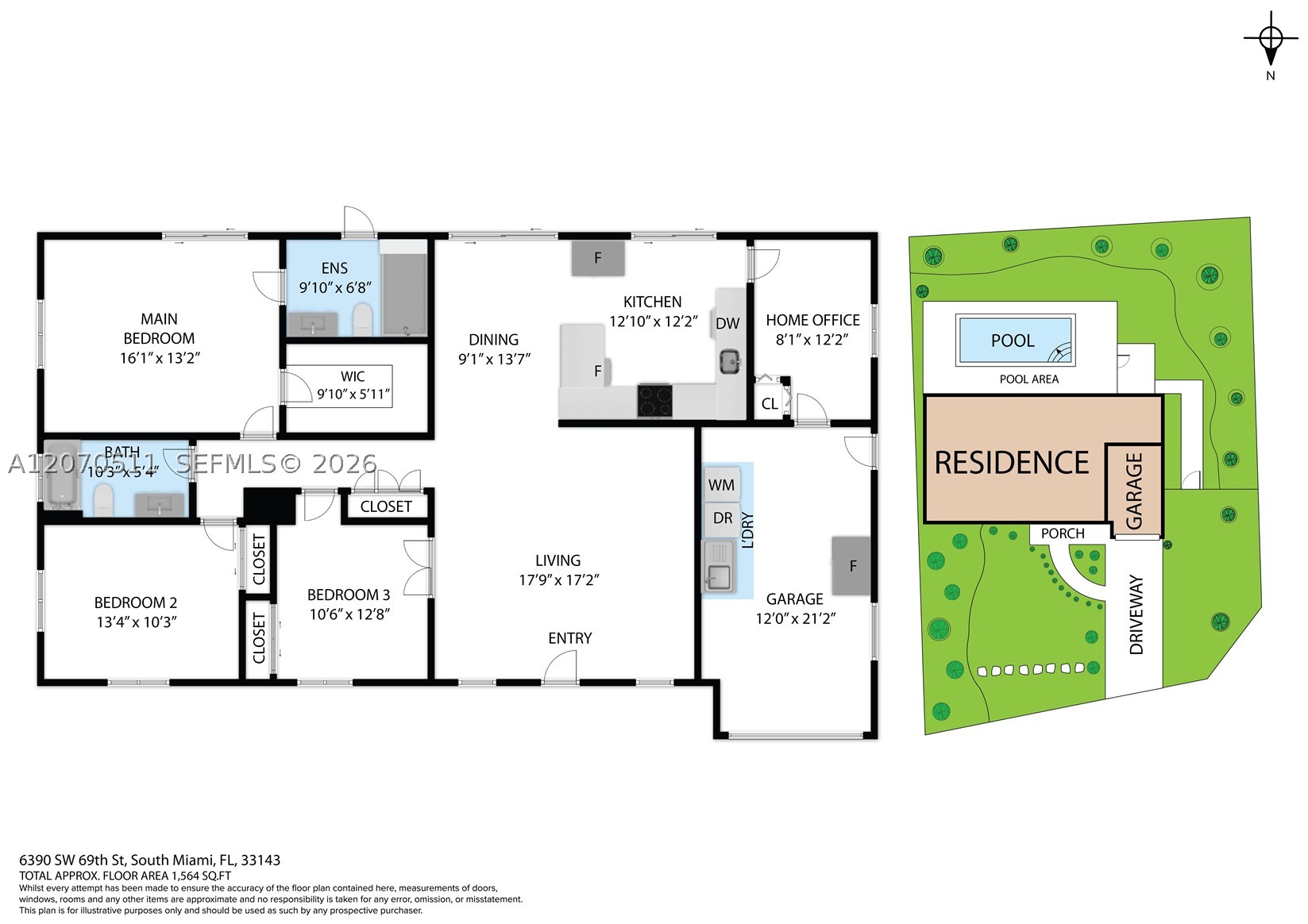 6390 SW 69th St South Miami, FL 33143