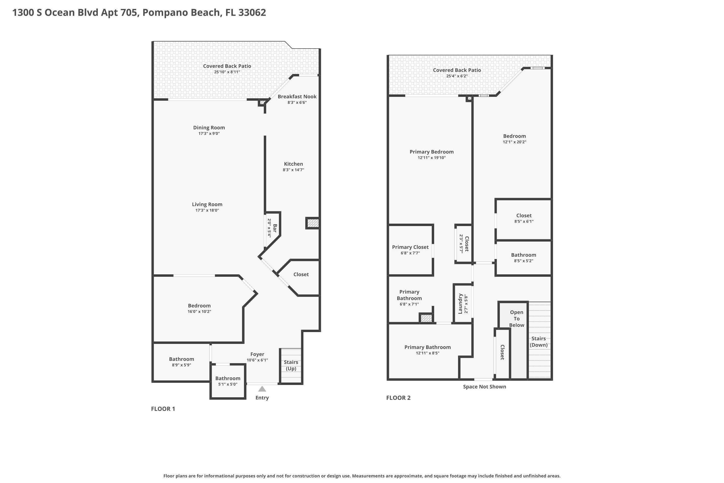 1300 S Ocean Pompano Beach, FL 33062