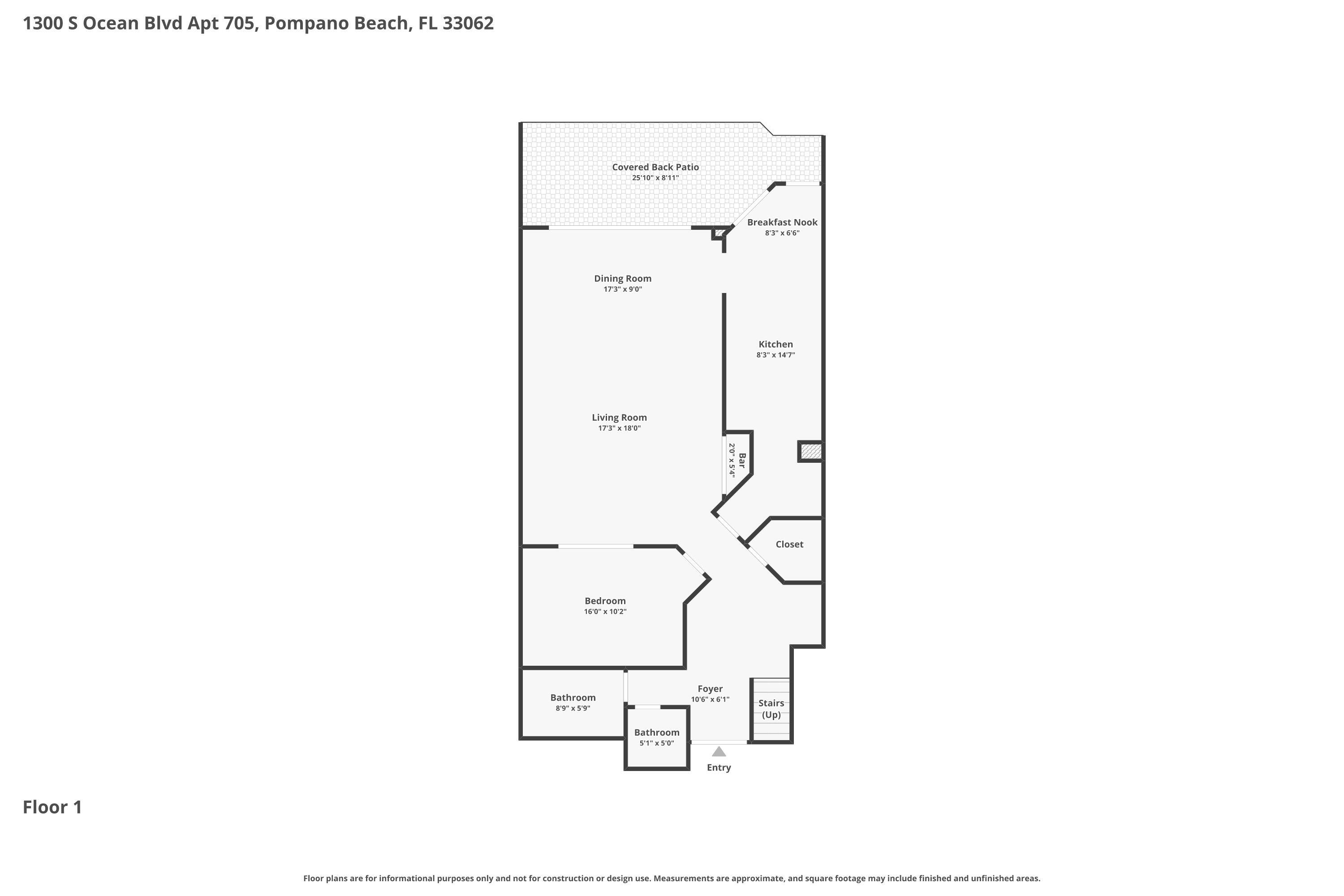 1300 S Ocean Pompano Beach, FL 33062