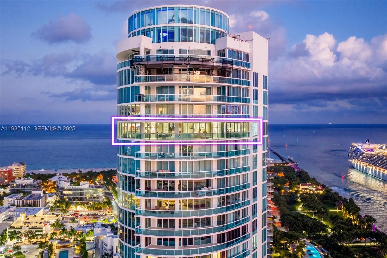 1000 S Pointe Dr #3501 Miami Beach, FL 33139