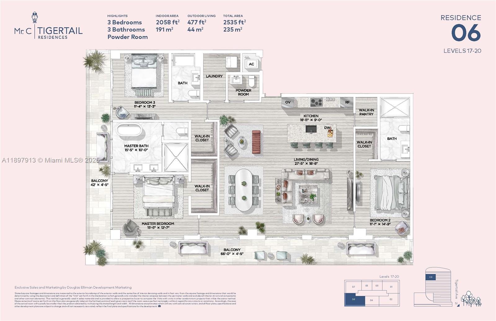 2678 Tigertail Ave #1706 Coconut Grove, FL 33133