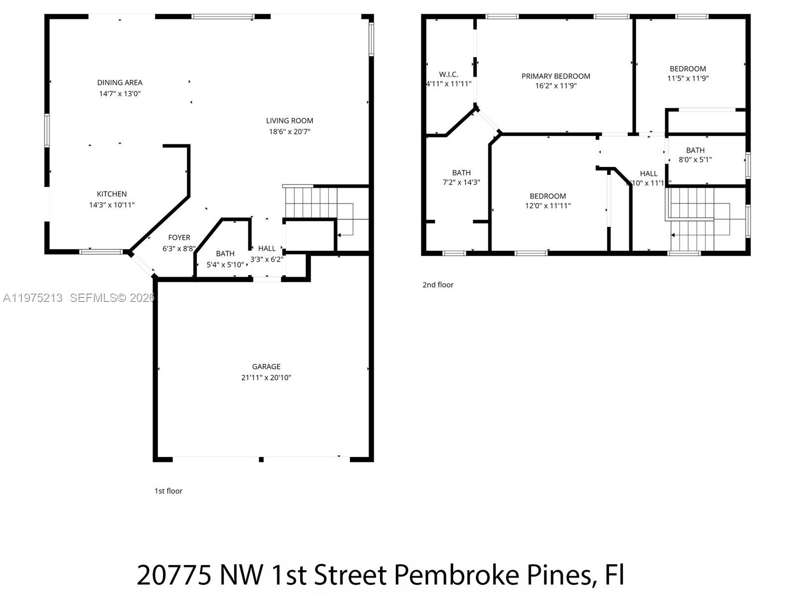 20775 NW 1st St Pembroke Pines, FL 33029