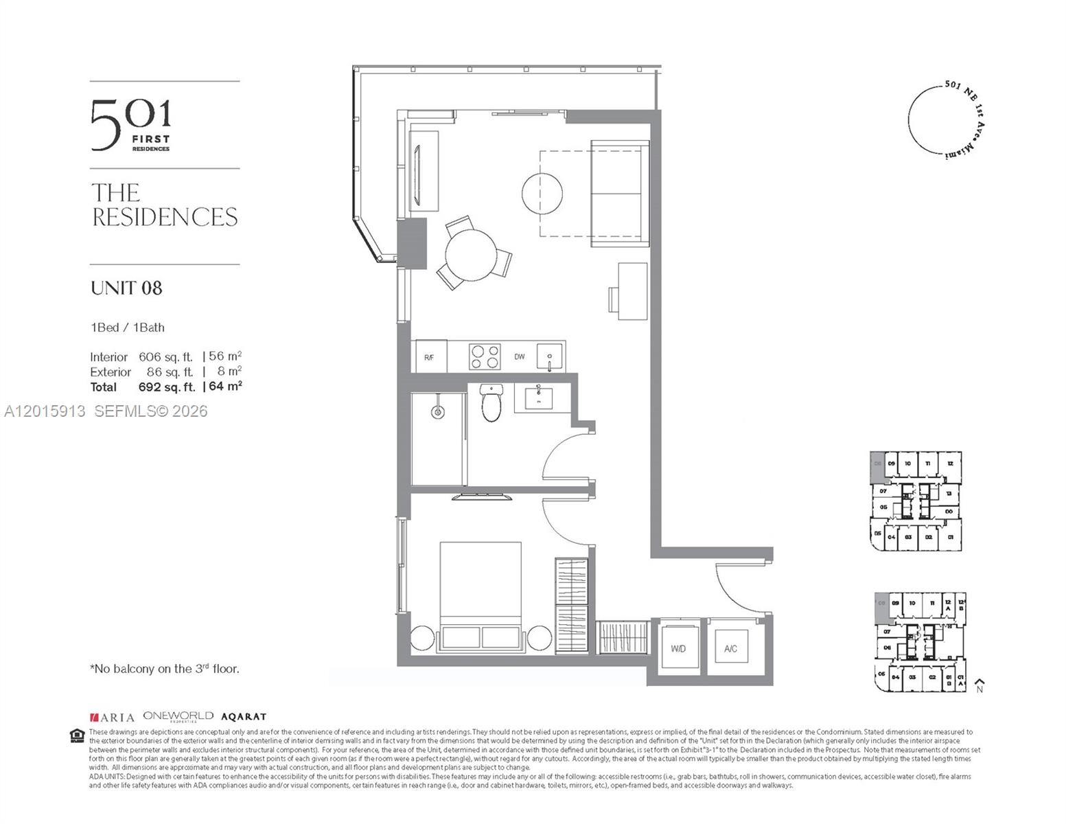 121 NE 5th St #2908 Miami, FL 33132