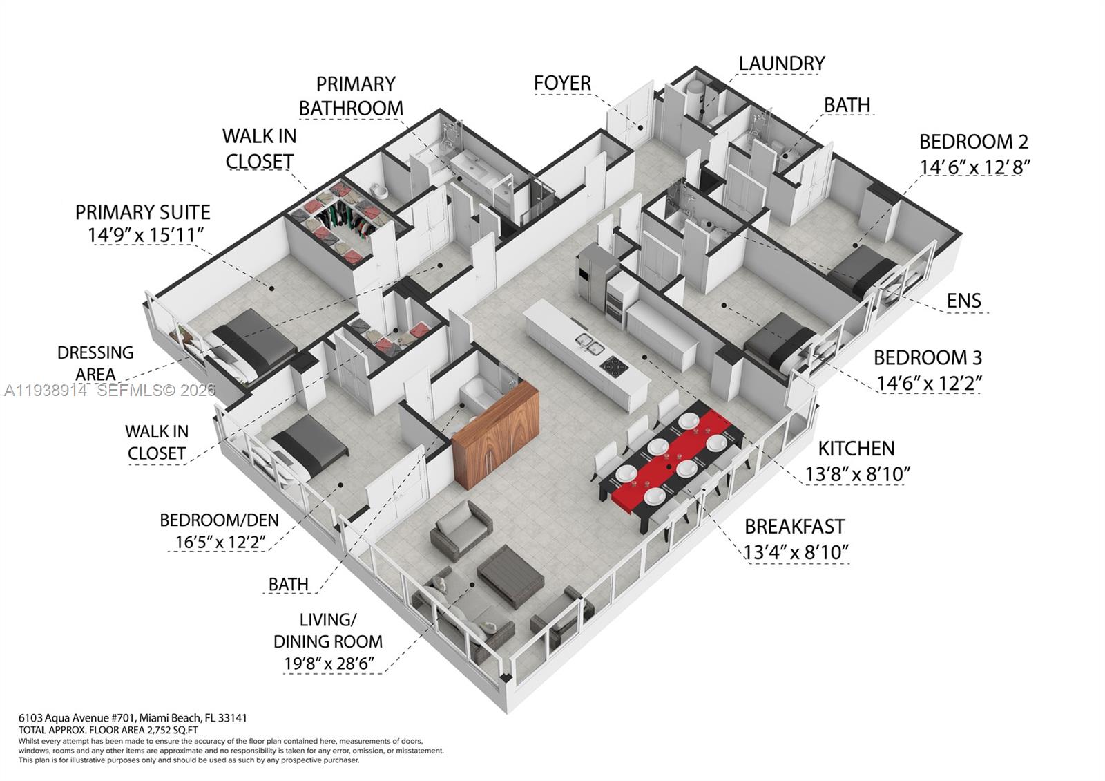 6103 Aqua Ave #701 Miami Beach, FL 33141