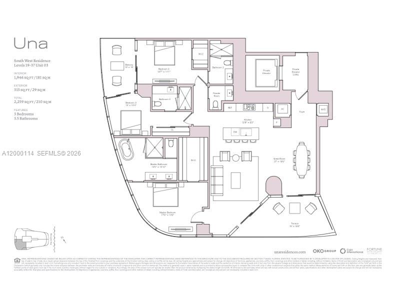 175 SE 25th Rd #3003 Miami, FL 33129