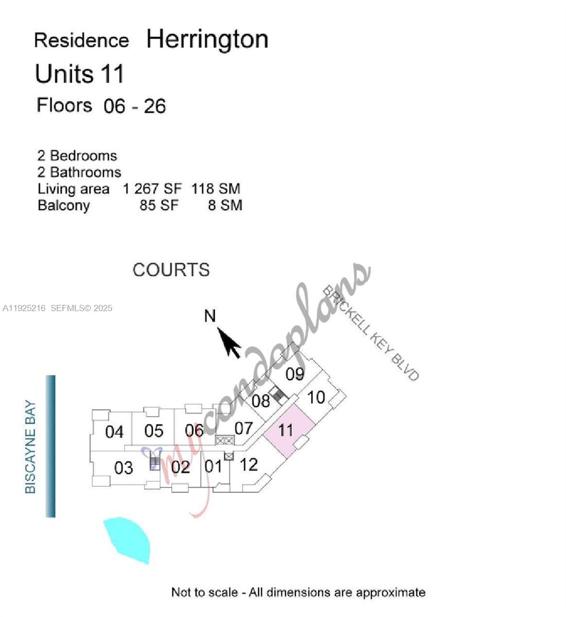 701 Brickell Key Blvd #1911 Miami, FL 33131