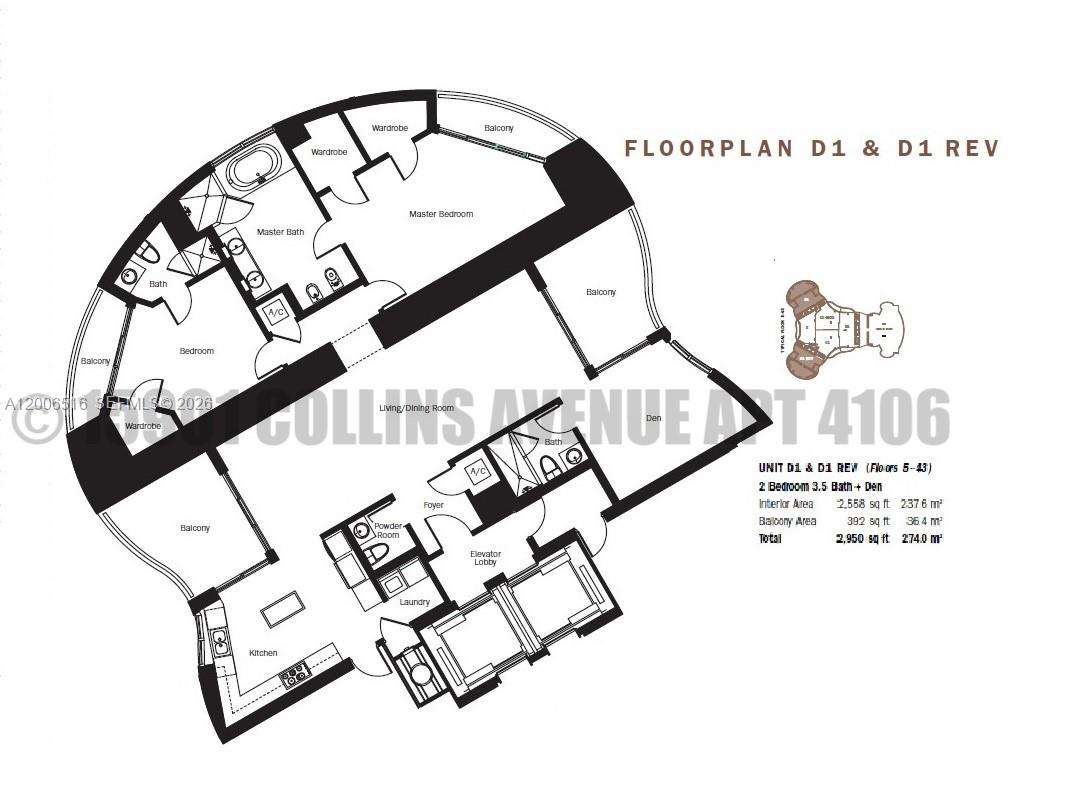 15901 Collins Ave #4106 Sunny Isles Beach, FL 33160