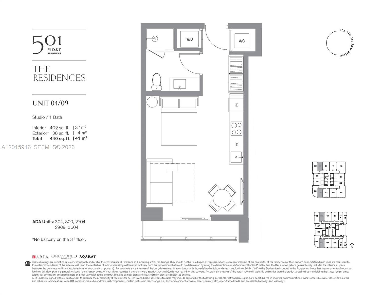 121 NE 5th St #709 Miami, FL 33132
