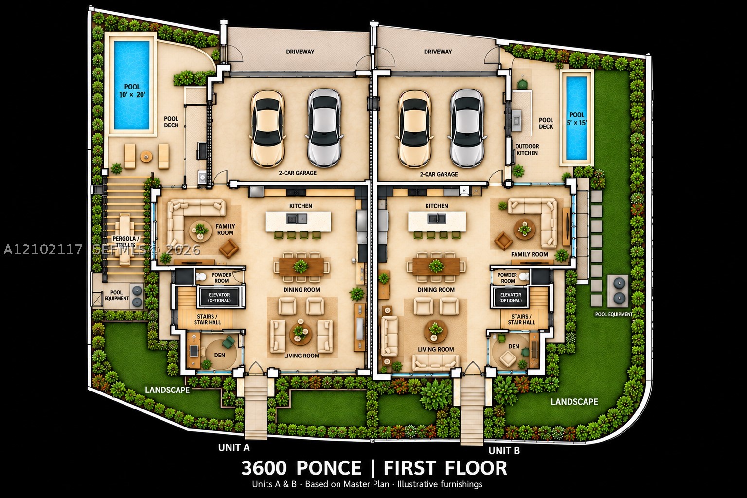 3600 Ponce De Leon Blvd #A+B Coral Gables, FL 33134