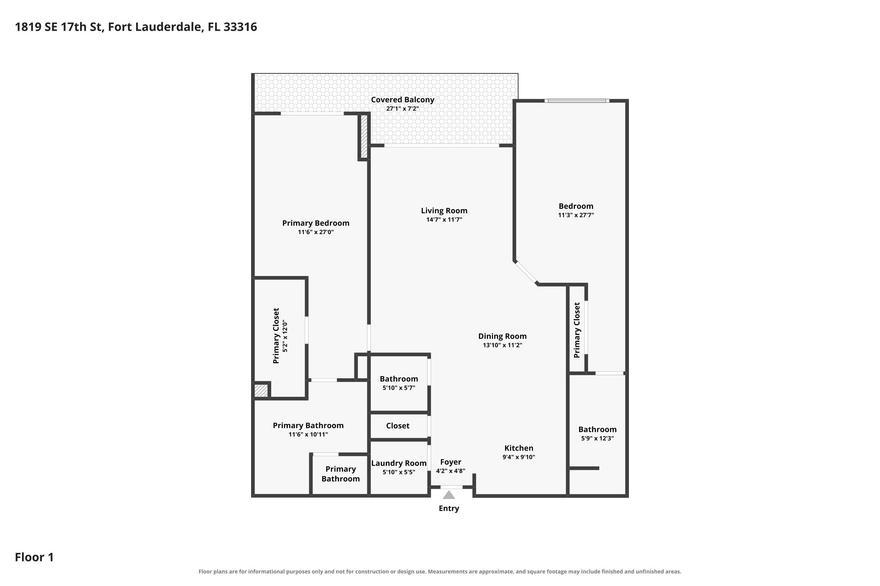 1819 SE 17th St #708 Fort Lauderdale, FL 33316