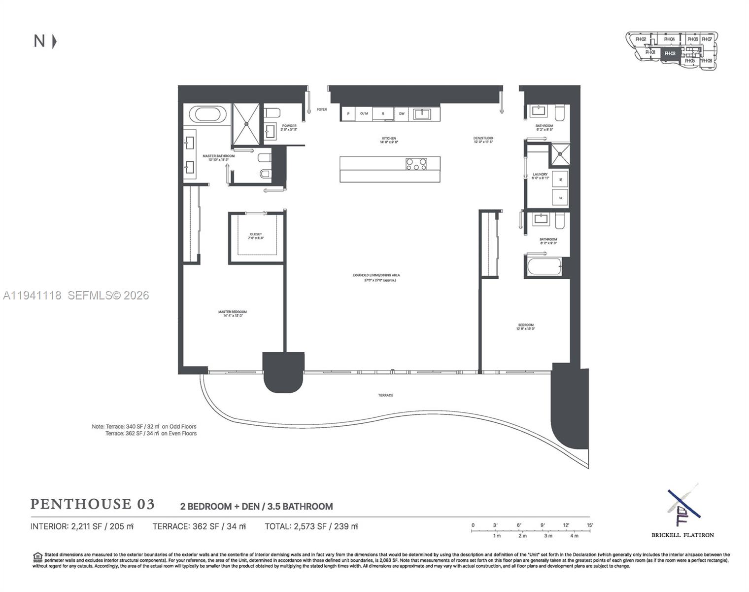 1000 Brickell Plz #PH5403 Miami, FL 33131