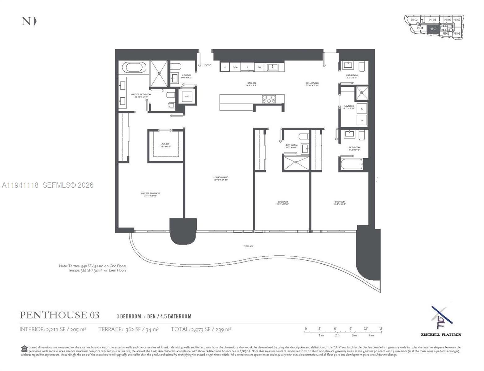 1000 Brickell Plz #PH5403 Miami, FL 33131