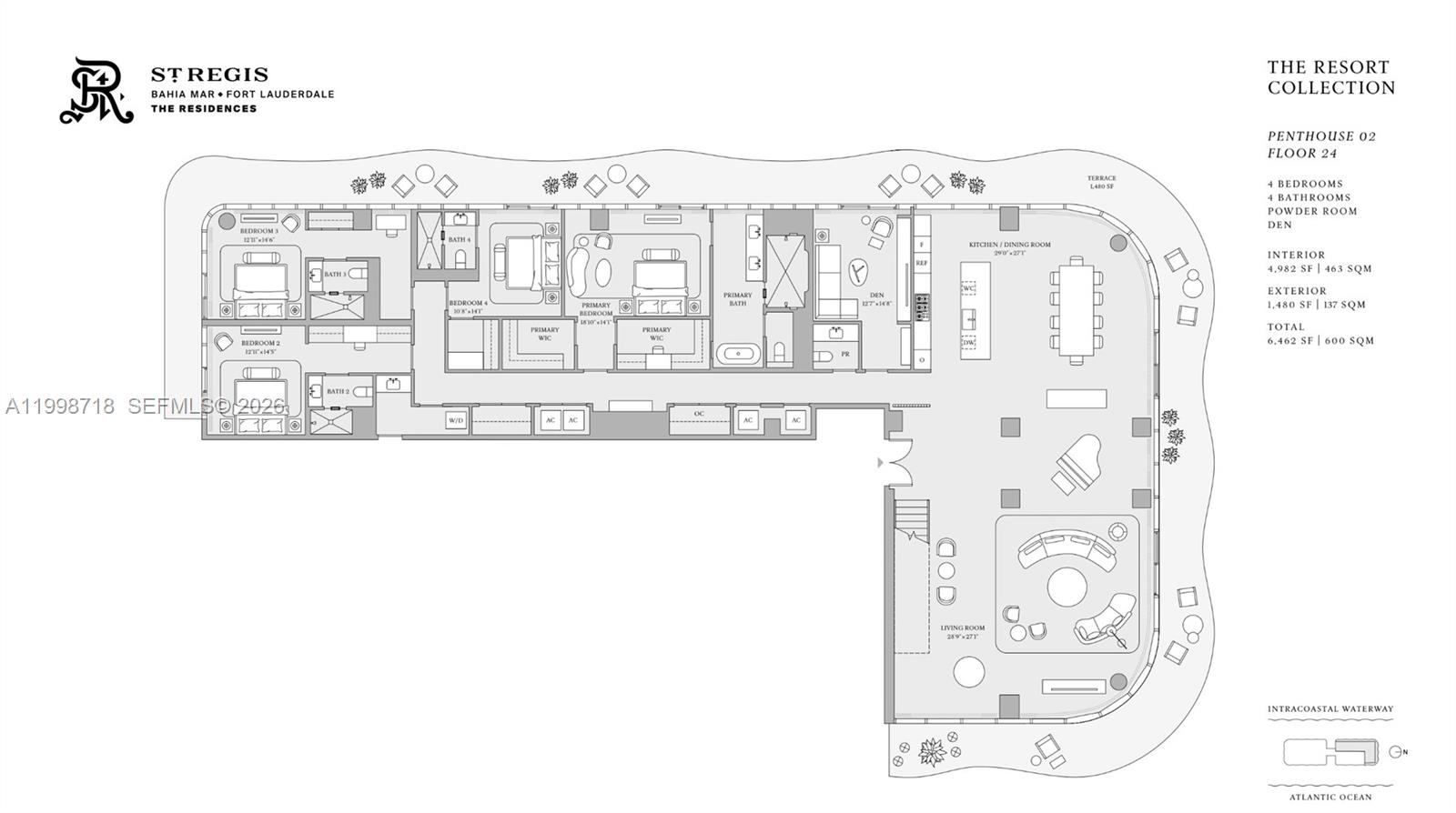 801 Seabreeze Blvd #PH2406 Fort Lauderdale, FL 33316