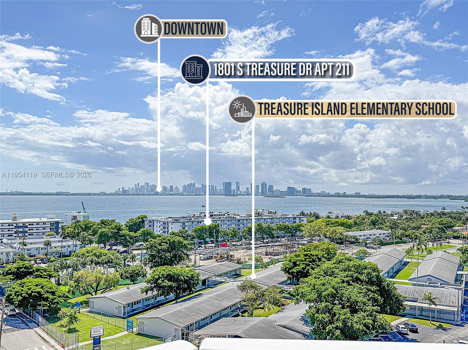 1801 S Treasure Dr #211 North Bay Village, FL 33141